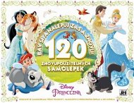 Kniha Disney Princezny Bav se a nalepuj zas a znovu!: 120 znovupoužitelných samolepek - Kniha