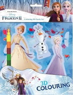 Ice Kingdom 2 Coloring 3D characters - Book