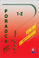Poradca 1-2/2021 –Verejné obstarávanie s komentárom - Kniha