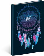 Cambio Fun 2021 Weekly Diary, Dream Catcher, 15 × 21 cm - Planner