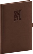 Weekly diary Vivella Classic 2021, brown, 15 × 21 cm - Planner