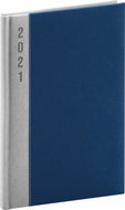 Dakar Weekly Diary 2021, silver blue, 15 × 21 cm - Planner