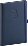 Weekly diary Diamante 2021, blue, 15 × 21 cm - Planner
