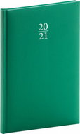 Weekly diary Capys 2021, green, 15 × 21 cm - Planner