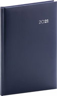 Weekly diary Balacron 2021, dark blue, 15 × 21 cm - Planner