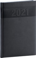 Weekly diary Aprint 2021, black, 15 × 21 cm - Planner