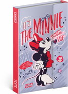 Weekly magnetic diary Minnie 2021, 11 x 16 cm - Planner