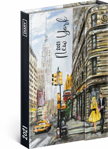 Weekly magnetic diary New York 2021, 11 x 16 cm - Planner - Main image