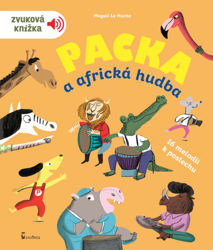 Packa a africká hudba: Zvuková knížka - Kniha - Main image