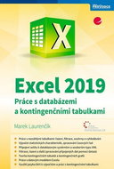 Excel 2019: Práce s databázemi a kontingenčními tabulkami - Kniha