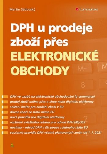 DPH u prodeje zboží přes elektronické obchody - Kniha - Main image