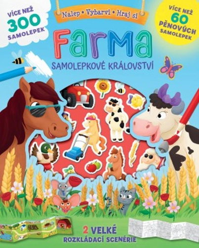 Farma Samolepkové království - Kniha - Main image
