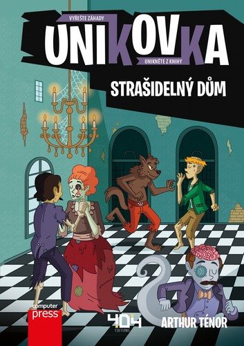 Únikovka Strašidelný dům - Kniha - Main image