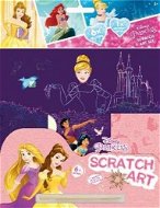 Vyškrabávací set Disney Princezny - Kniha