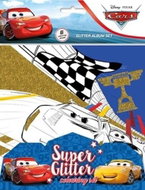 Glitter Coloring Book Cars - Colouring Book