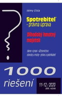 1000 riešení 11-12/2020: Ochrana spotrebiteľa, Dlhodobý hmotný majetok, Verejné obstarávanie - Kniha