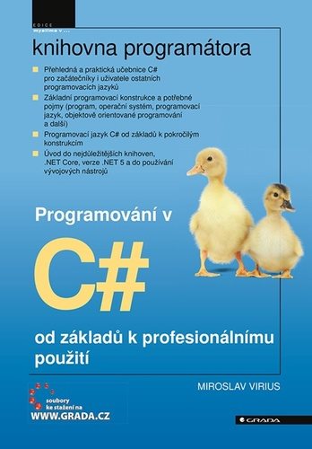 Programování v C#: od základů k profesionálnímu použití - Kniha - Hlavní obrázek