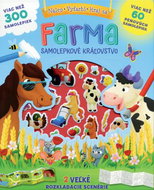 Farma - kúzelné samolepkové kráľovstvo - Kniha