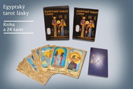 Egyptský tarot lásky: kniha a 24 karet - Kniha