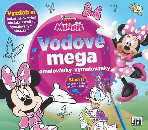 Water mega colouring book Minnie - Colouring Book - Main image