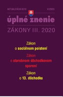 Aktualizácia III/10 2020 – 13. dôchodok: Sociálne a dôchodkové poistenie - Kniha