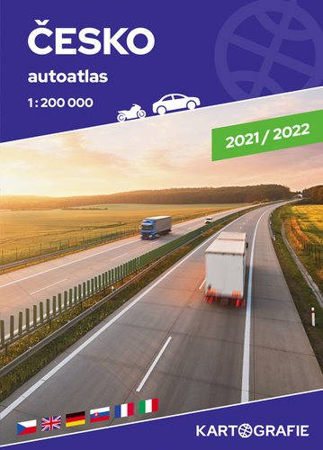 Česko Velký autoatlas 1 : 200 000: 2021/2022 - Kniha - Main image
