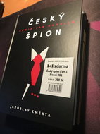 Balíček 2ks Český špion Erwin van Haarlem + Bisoni 001 - Kniha