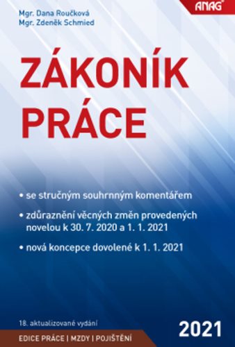Zákoník práce 2021 (sešitové vydání) - Kniha - Main image