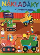 Náklaďáky samolepková knížka: Samolepky k opakovanému použití - Kniha