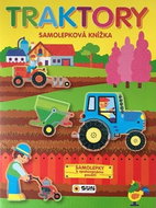 Traktory samolepková knížka: Samolepky k opakovanému použití - Kniha
