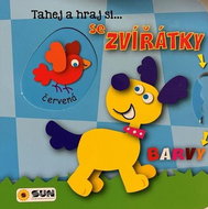 Tahej a Hraj si se ZVÍŘATKY BARVY: Leporelo s posuvnými prvky - Kniha