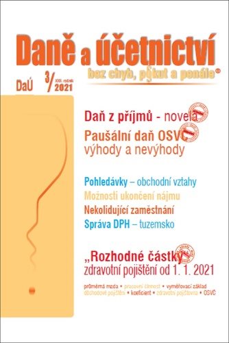 Daně a účetnictví bez chyb, pokut a penále  3/2021 - Kniha - Main image