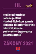 Zákony III-B/2021: Sociálne a zdravotné poistenie, dôchodky a odvody - Kniha