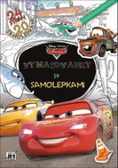 Coloring page with stickers Cars - Colouring Book