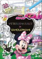 Coloring page with Minnie stickers - Colouring Book