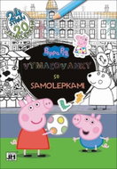 colouring page with stickers Peppa Pig - Colouring Book