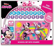 Školní set s razítky Minnie  - Kniha