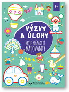 Výzvy a úlohy Moje nápadité maľovanky - Kniha