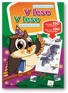 V lese Nálepkové puzzle: V lese  Nálepkové puzzle - Kniha