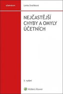 Nejčastější chyby a omyly účetních - Kniha