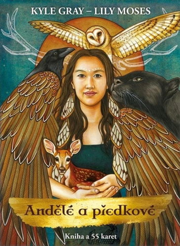 Andělé a předkové: Kniha a 55 karet - Kniha - Main image