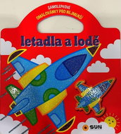 Planes and ships Sticker colouring pages for little ones - Colouring Book