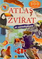 Atlas zvířat s 300 samolepkami - Kniha