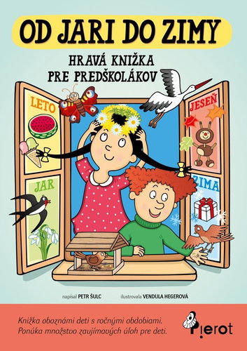 Od jari do zimy: Hravá knížka pre predškolákov - Kniha - Main image