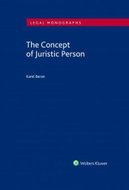 The Concept of Juristic Person - Kniha