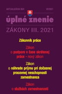 Aktualizácia III/4 2021 Kurzarbeit a Zákonník práce: Pracovnoprávne vzťahy - Kniha