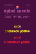Aktualizácia III/5 2021-Sociálne poistenie a zdravotné poistenie: Sociálne zabezpečenie - Kniha