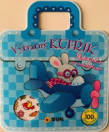 Výtvarný kufřík Malovánky se samolepkami - Kniha