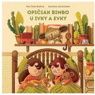 Opičiak Bimbo u Ivky a Evky - Kniha
