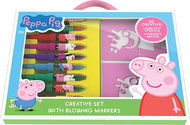 Kreativní set s foukacími fixy Peppa - Felt Tip Pens